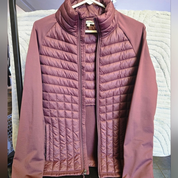 BKE Core Jackets & Blazers - Womens Maroon Slim Quilted Jacket Size Small NWOT